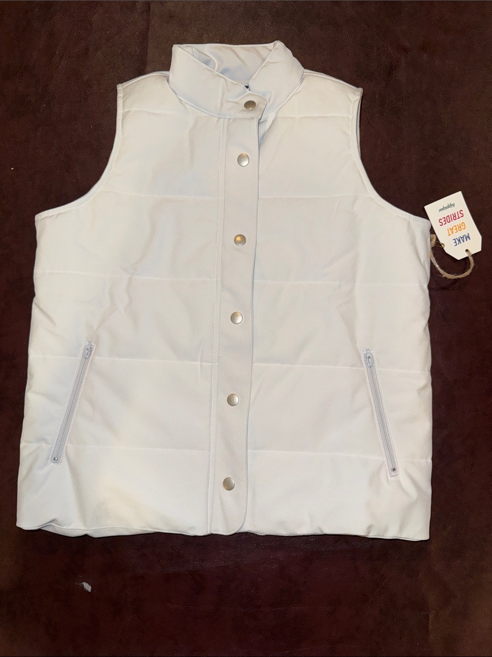 Hippique Weatherproof Vest white  youth xl